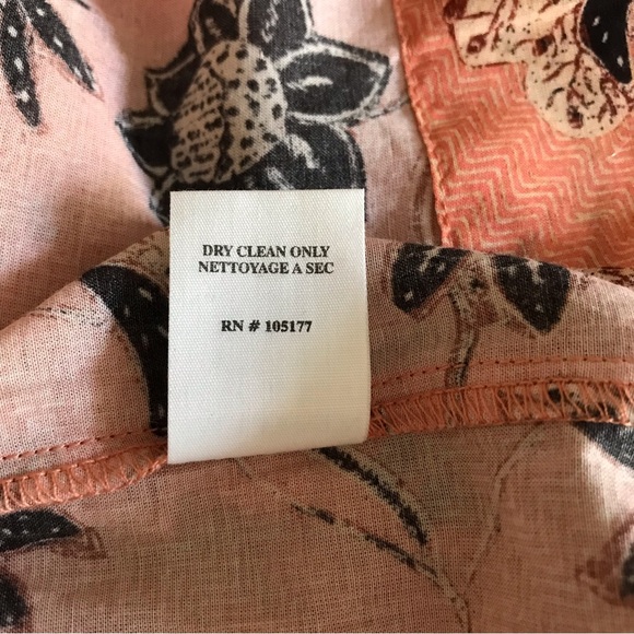 ULLA JOHNSON Primrose Puff Sleeve Tiered Midi Dress - Picture 13 of 13